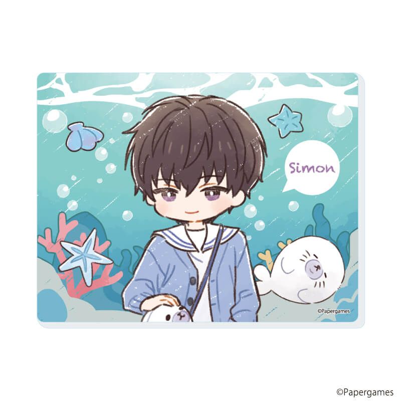 アクリルカード「恋とプロデューサー～EVOL×LOVE～」04/セット1 ブラインド(10種)(グラフアートイラスト)