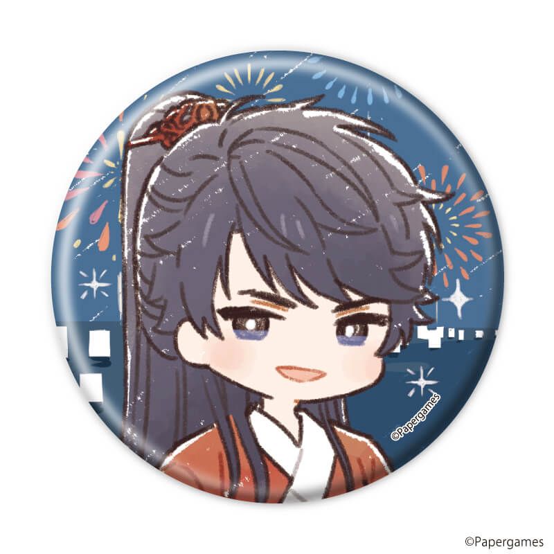 缶バッジ「恋とプロデューサー～EVOL×LOVE～」37/セット2 ブラインド(10種)(グラフアートイラスト)