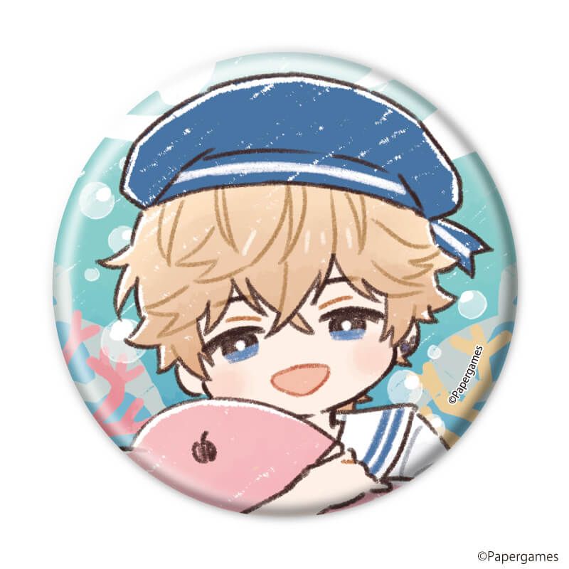 缶バッジ「恋とプロデューサー～EVOL×LOVE～」36/セット1 ブラインド(10種)(グラフアートイラスト)