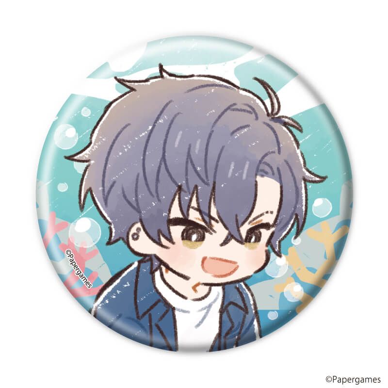 缶バッジ「恋とプロデューサー～EVOL×LOVE～」36/セット1 ブラインド(10種)(グラフアートイラスト)