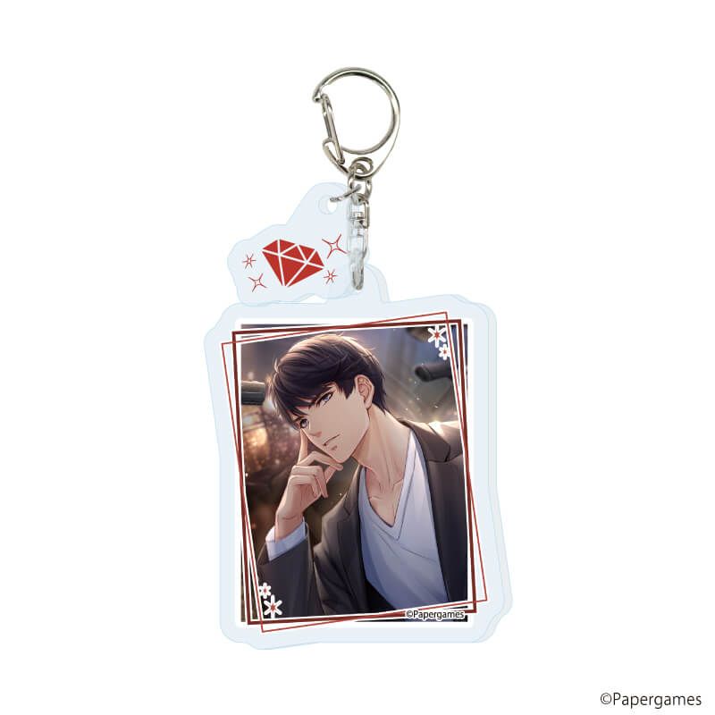 パーツ付きアクリルキーホルダー「恋とプロデューサー～EVOL×LOVE～」09/セット1 ブラインド(10種)(公式イラスト)