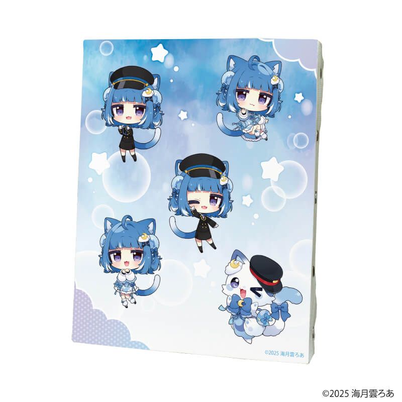 キャンバスボード「海月雲ろあ」02/集合デザイン(描き下ろしイラスト)