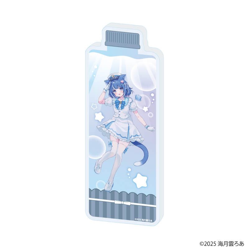 コレクションボトル「海月雲ろあ」01/海月雲ろあ 駅員衣装ver(描き下ろしイラスト)