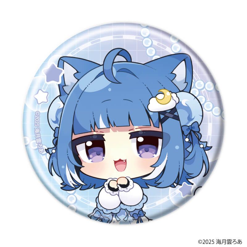 缶バッジ「海月雲ろあ」01/コンプリートセット(全6種)(描き下ろしイラスト)