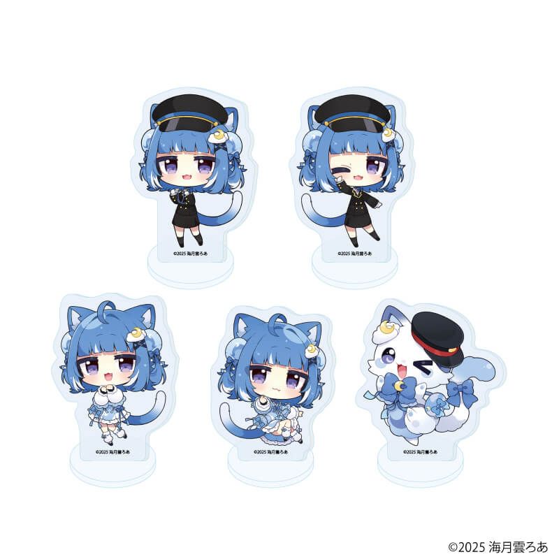 アクリルぷちスタンド「海月雲ろあ」01/ブラインド(5種)(描き下ろしイラスト)