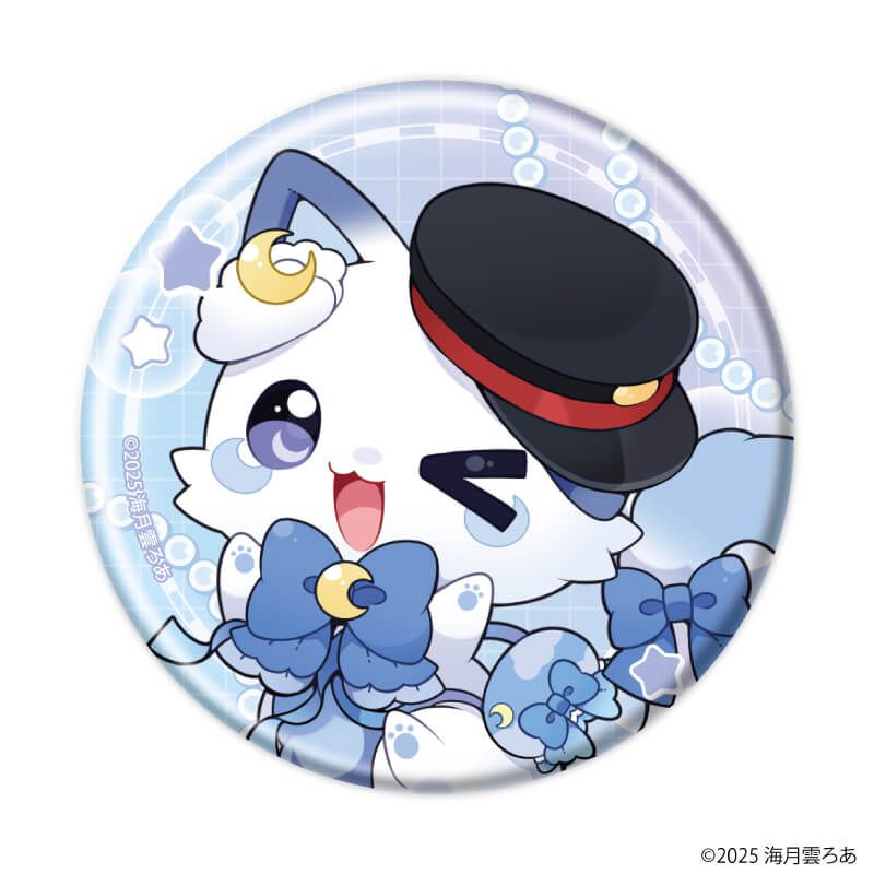 缶バッジ「海月雲ろあ」01/ブラインド(6種)(描き下ろしイラスト)