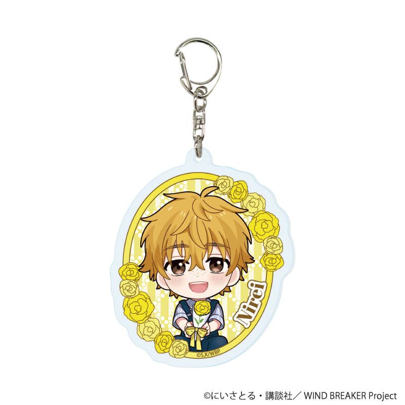 アクリルキーホルダー「TVアニメ『WIND BREAKER』」03/カーネーションver. コンプリートセット(全7種)(ミニキャライラスト)