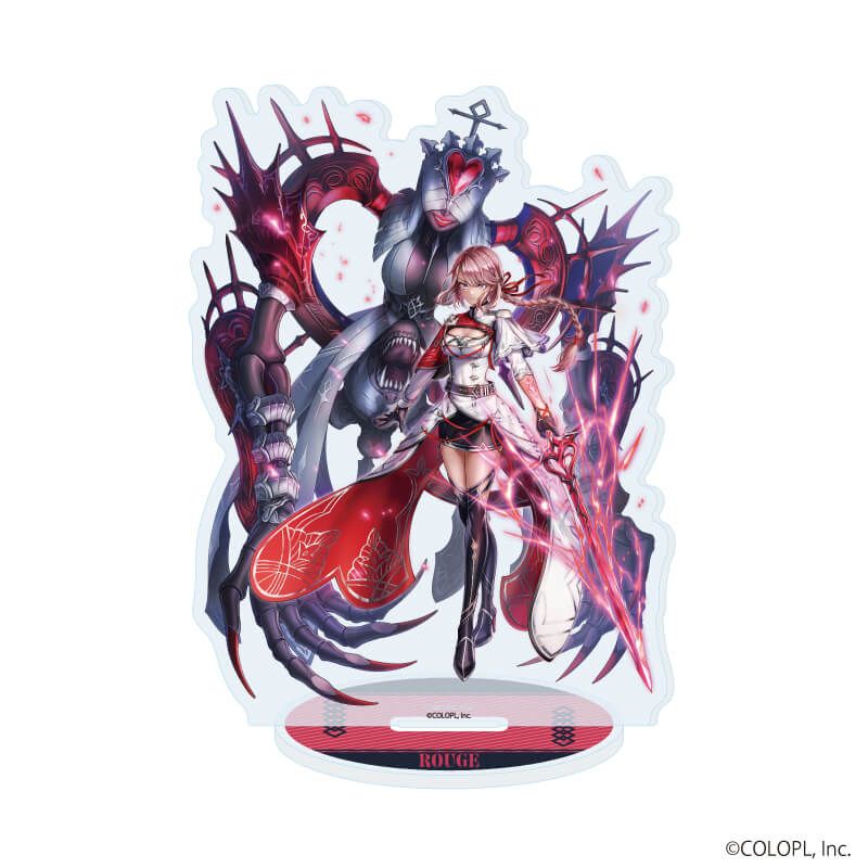 アクリルスタンド「白猫プロジェクト」39/ルージュ(公式イラスト)