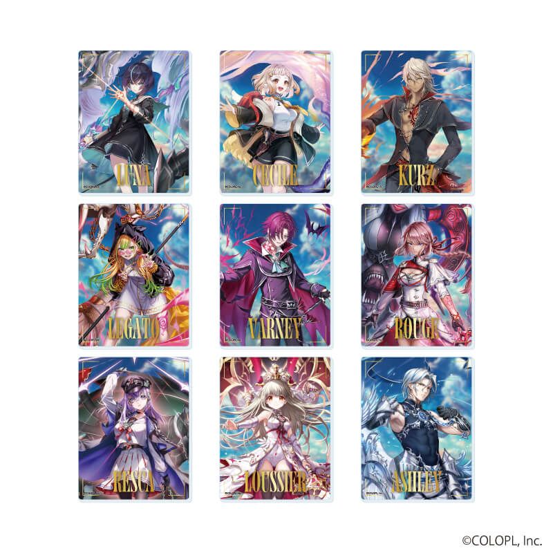 アクリルカード「白猫プロジェクト」04/コンプリートセット(全9種)(公式イラスト)