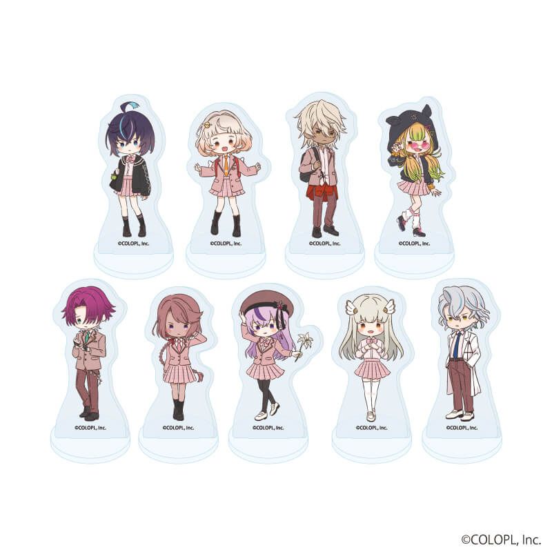 アクリルぷちスタンド「白猫プロジェクト」05/桜制服ver. コンプリートセット(全9種)(グラフアートイラスト)