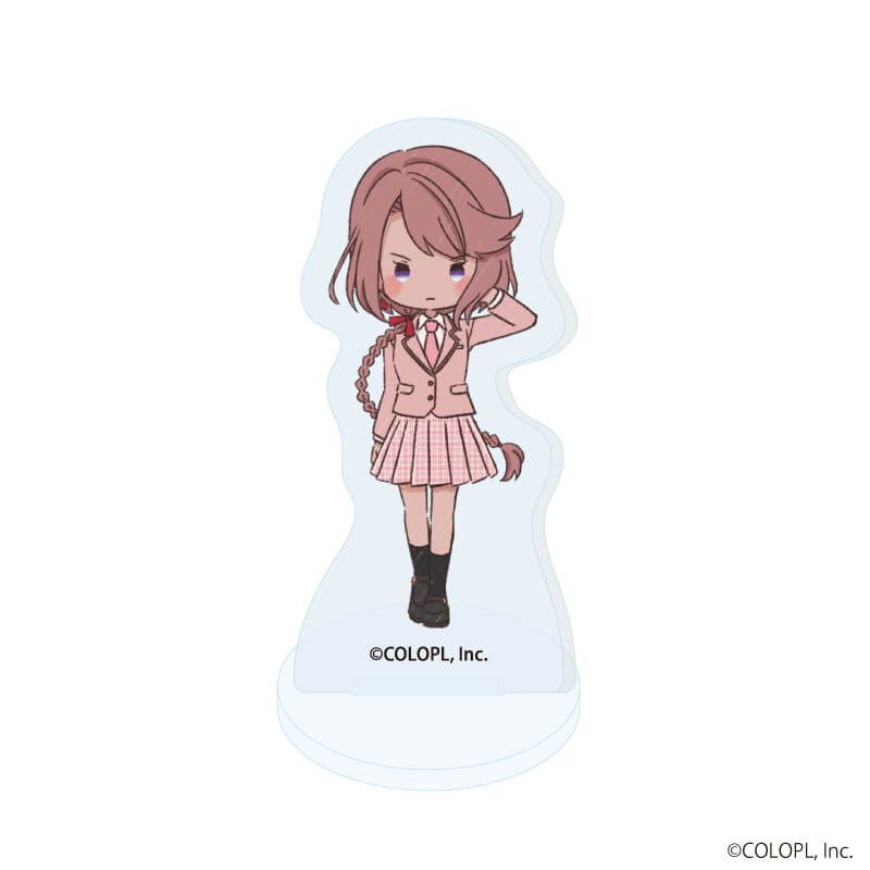 アクリルぷちスタンド「白猫プロジェクト」05/桜制服ver. コンプリートセット(全9種)(グラフアートイラスト)