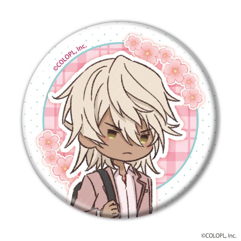 缶バッジ「白猫プロジェクト」12/桜制服ver. コンプリートセット(全9種)(グラフアートイラスト)