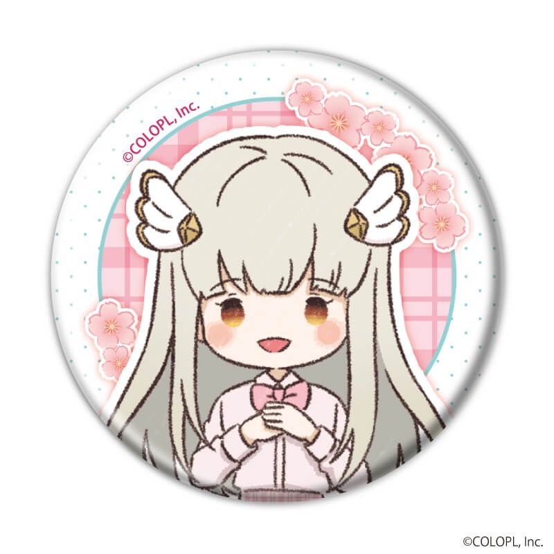 缶バッジ「白猫プロジェクト」12/桜制服ver. コンプリートセット(全9種)(グラフアートイラスト)