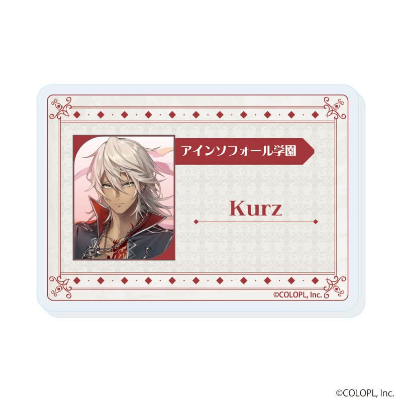 おなまえアクリルプレートバッジ「白猫プロジェクト」01/ブラインド(9種)(公式イラスト)