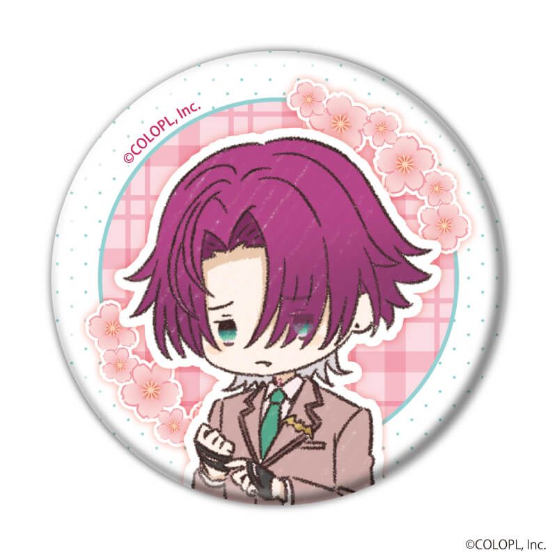 缶バッジ「白猫プロジェクト」12/桜制服ver. ブラインド(9種)(グラフアートイラスト)