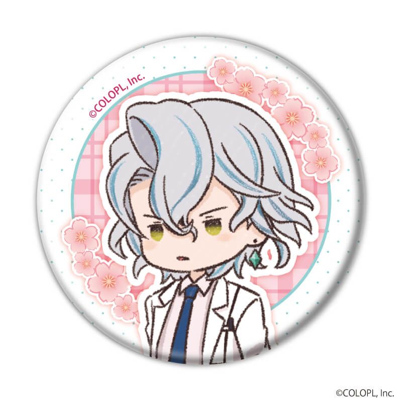 缶バッジ「白猫プロジェクト」12/桜制服ver. ブラインド(9種)(グラフアートイラスト)
