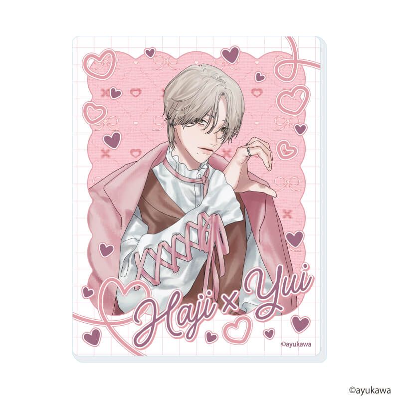 アクリルカード「肇×唯」01/コンプリートセット(全6種)(公式&描き下ろしイラスト)