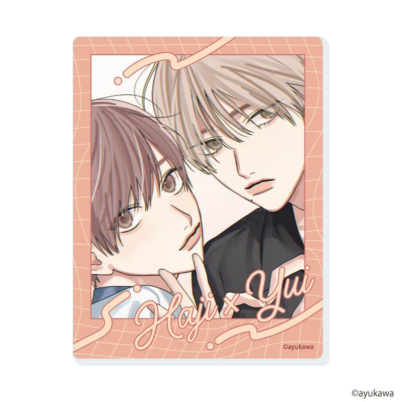 アクリルカード「肇×唯」01/コンプリートセット(全6種)(公式&描き下ろしイラスト)