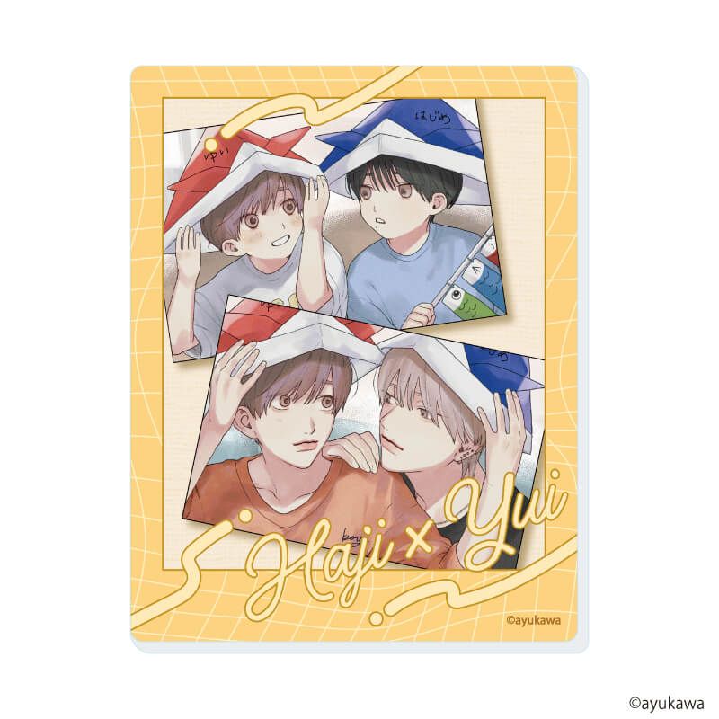 アクリルカード「肇×唯」01/コンプリートセット(全6種)(公式&描き下ろしイラスト)