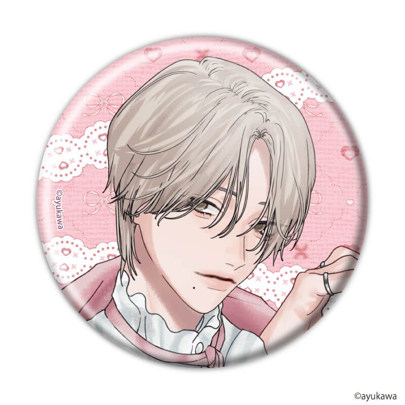 缶バッジ「肇×唯」01/コンプリートセット(全6種)(描き下ろしイラスト)