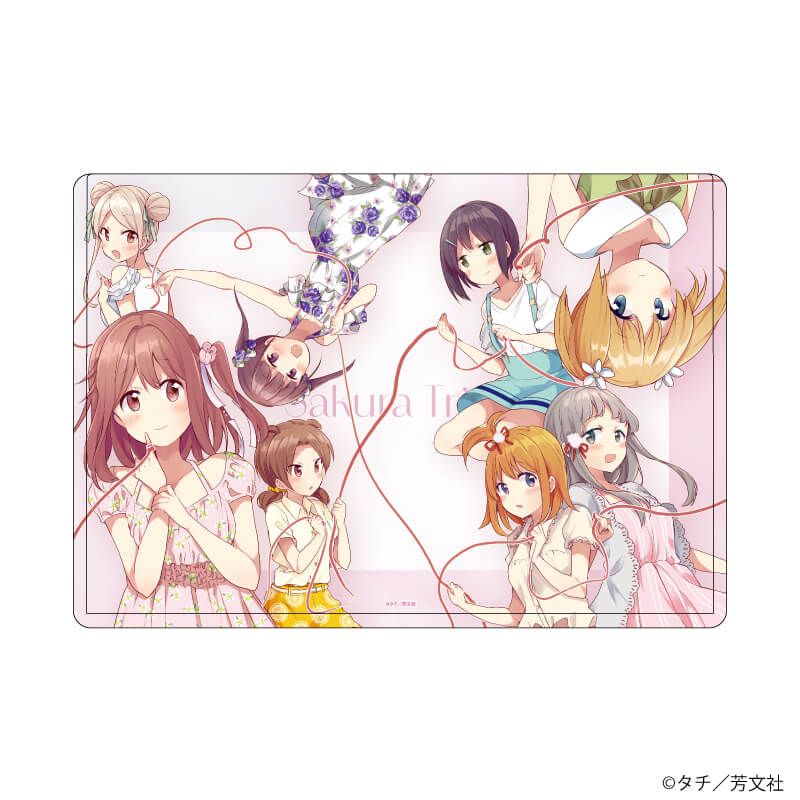 キャラクリアケース「桜Trick」06/集合B(公式イラスト)