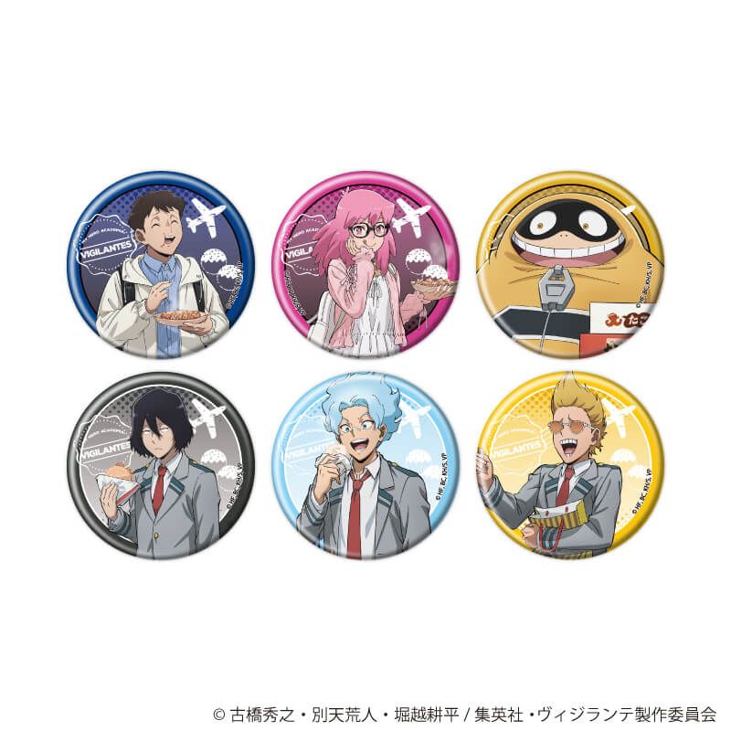 缶バッジ「ヴィジランテ -僕のヒーローアカデミア ILLEGALS-」05/コンプリートセット(全6種)(描き下ろし)