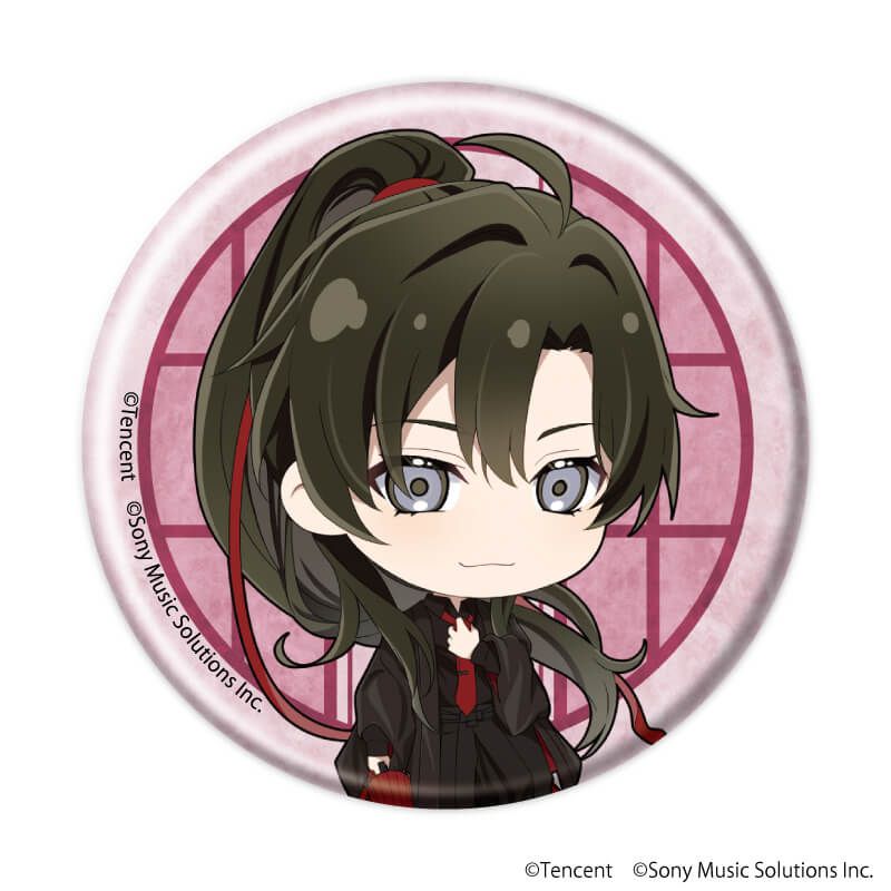 缶バッジ「漫画『魔道祖師』」01/コンプリートセット(全6種)(ミニキャライラスト)