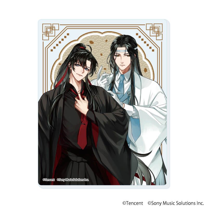 アクリルカード「漫画『魔道祖師』」01/コンプリートセット(全5種)(描き起こしイラスト)