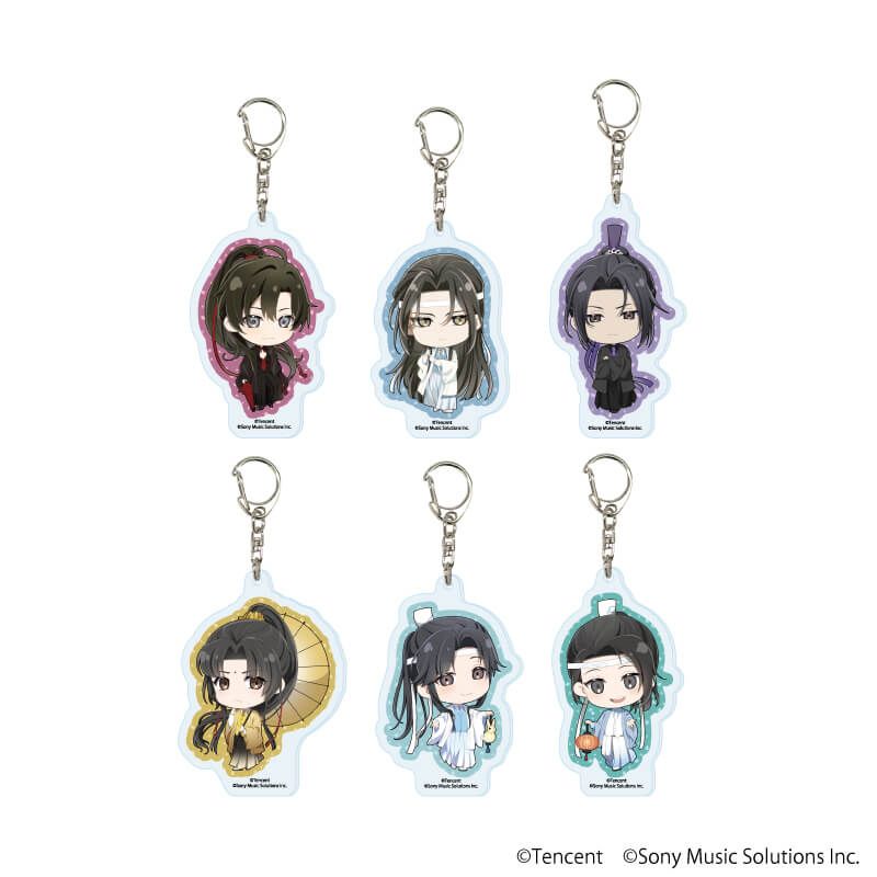 アクリルキーホルダー「漫画『魔道祖師』」01/ブラインド(6種)(ミニキャライラスト)