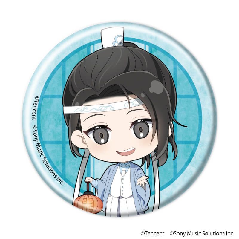 缶バッジ「漫画『魔道祖師』」01/ブラインド(6種)(ミニキャライラスト)