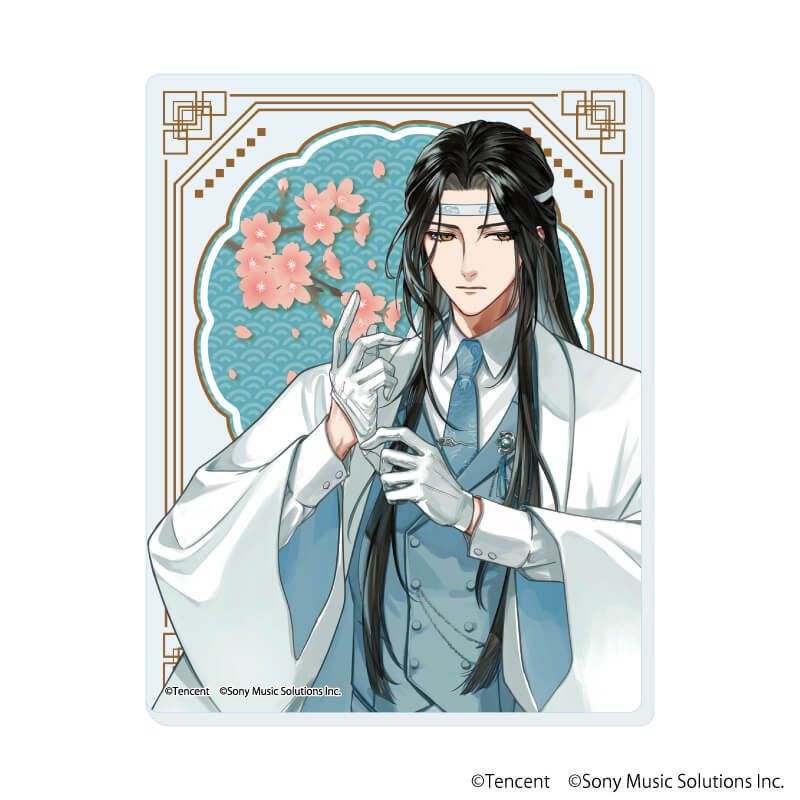 アクリルカード「漫画『魔道祖師』」01/ブラインド(5種)(描き起こしイラスト)