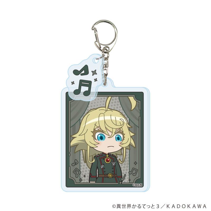 パーツ付きアクリルキーホルダー「異世界かるてっと３」01/ブラインド(12種)(公式イラスト)
