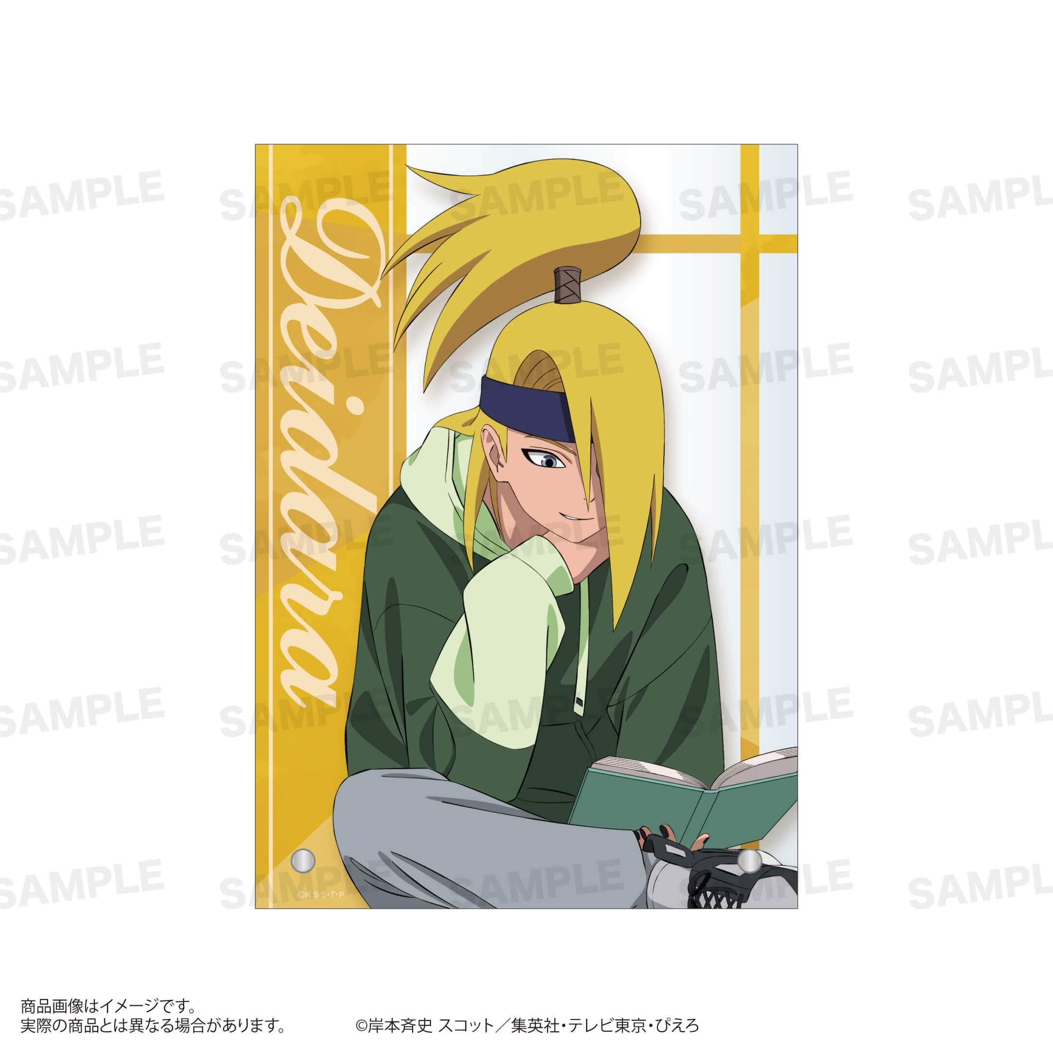 「NARUTO-ナルト- 疾風伝」A6アクリルパネル（読書ver.）デイダラ