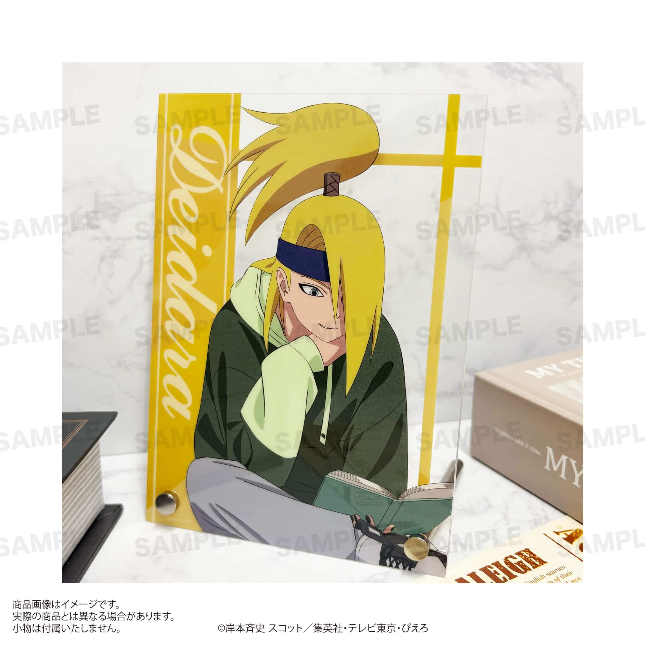 「NARUTO-ナルト- 疾風伝」A6アクリルパネル（読書ver.）デイダラ