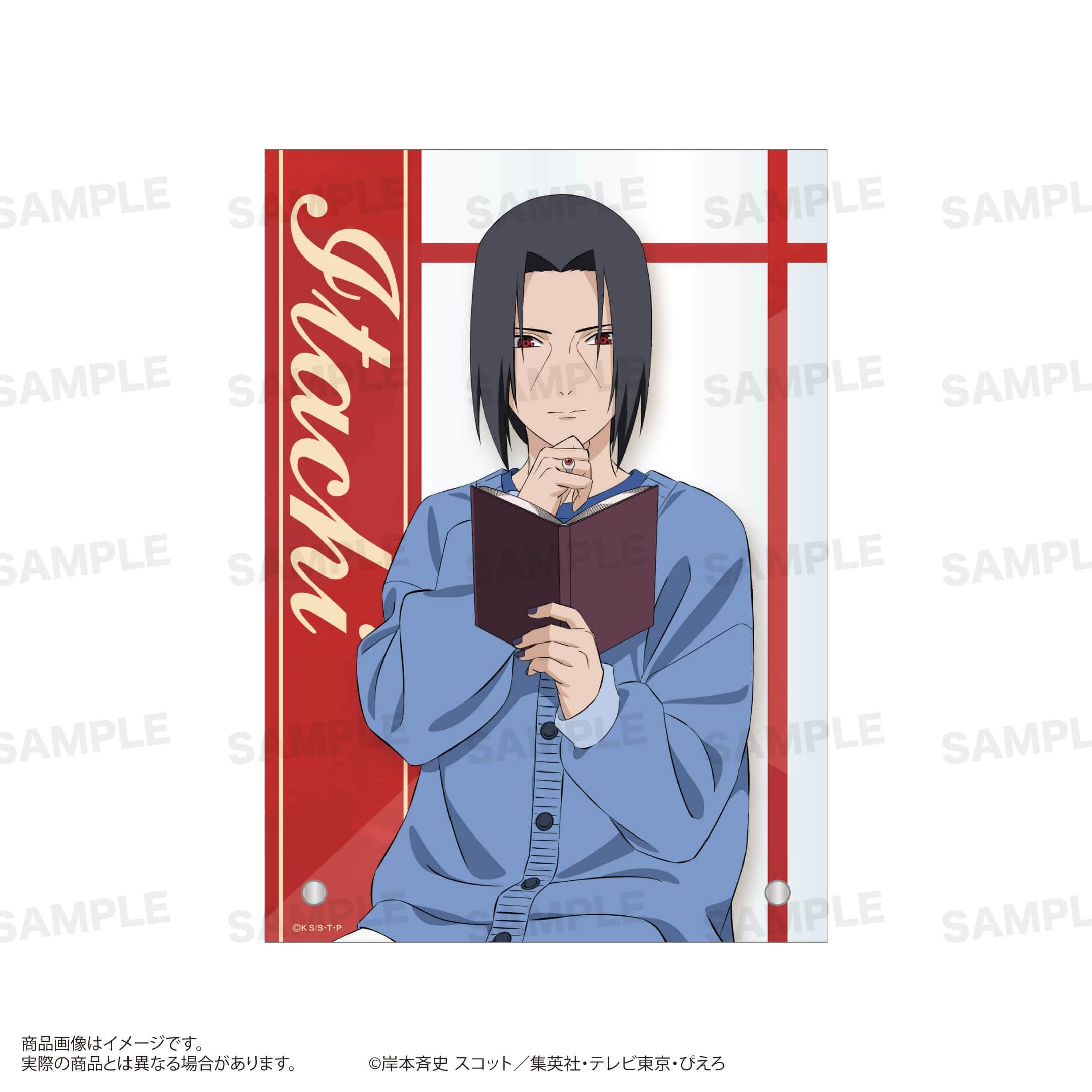 「NARUTO-ナルト- 疾風伝」A6アクリルパネル（読書ver.）うちはイタチ