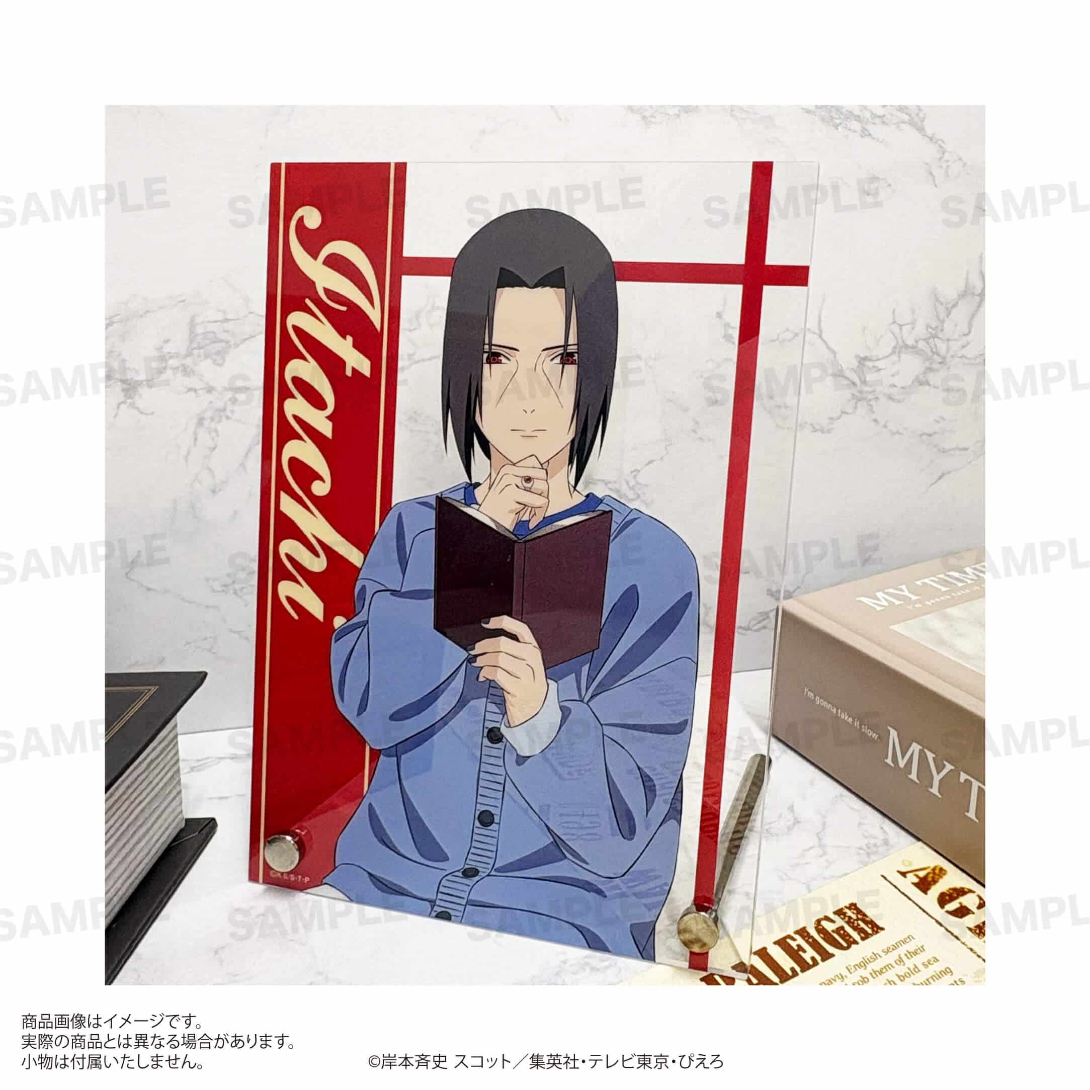 「NARUTO-ナルト- 疾風伝」A6アクリルパネル（読書ver.）うちはイタチ