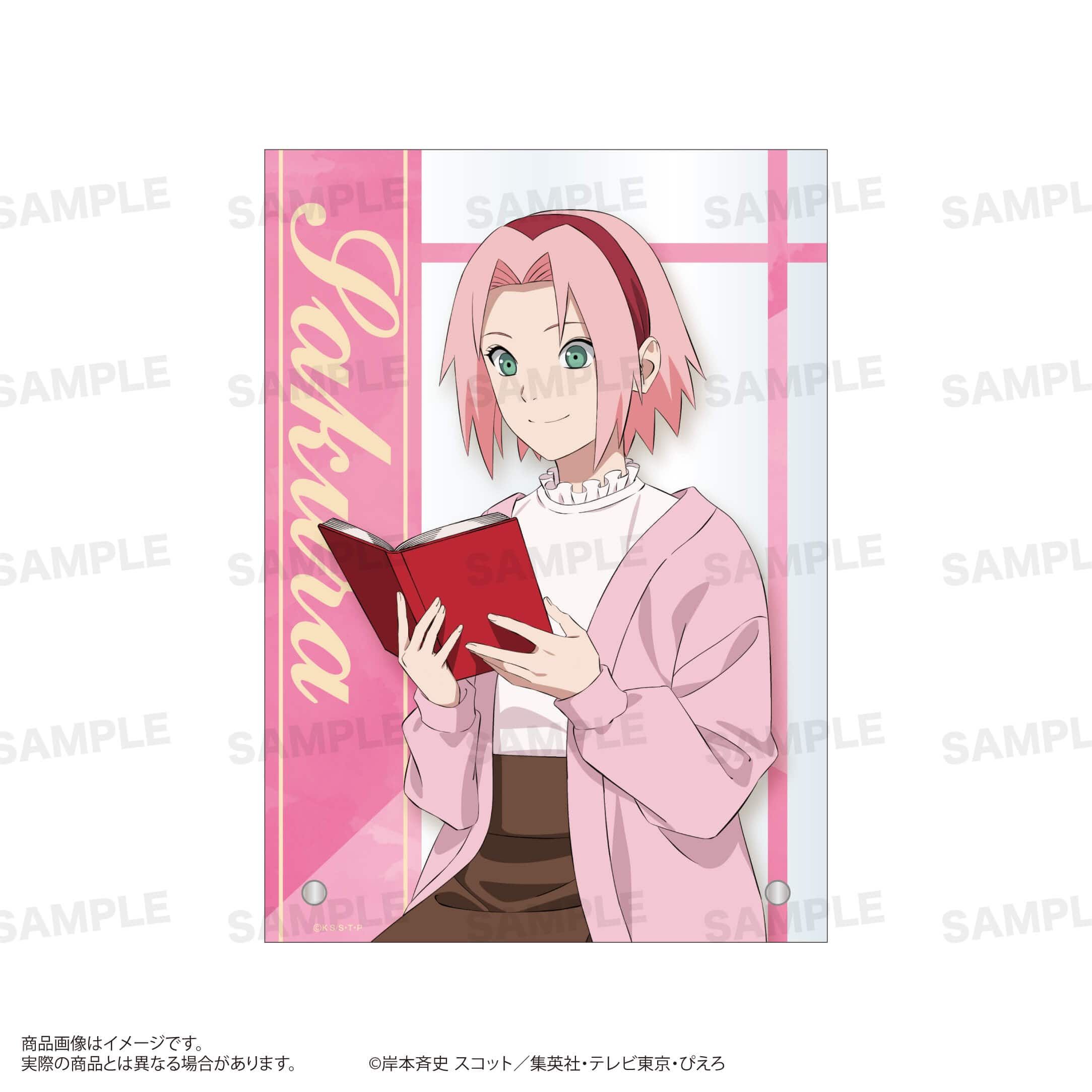 「NARUTO-ナルト- 疾風伝」A6アクリルパネル（読書ver.）春野サクラ