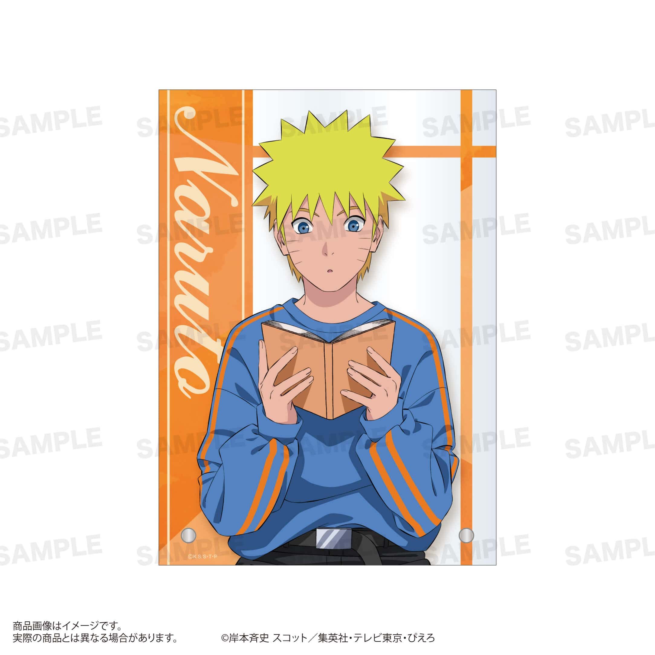 「NARUTO-ナルト- 疾風伝」A6アクリルパネル（読書ver.）うずまきナルト