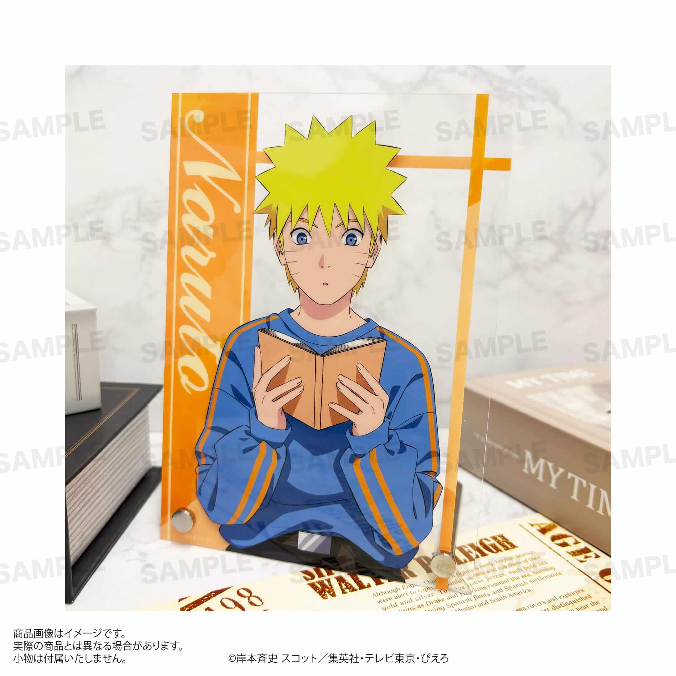 「NARUTO-ナルト- 疾風伝」A6アクリルパネル（読書ver.）うずまきナルト