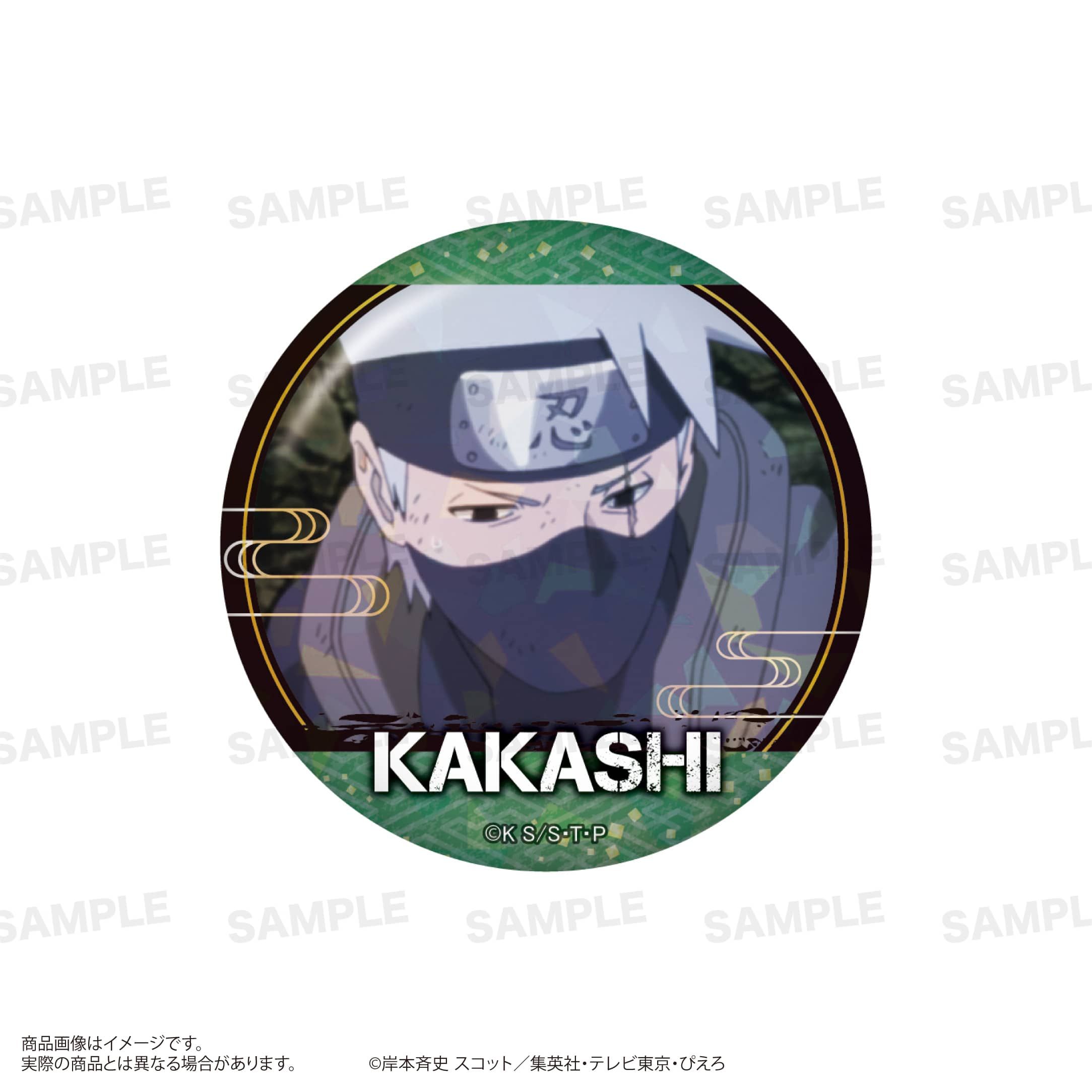 「NARUTO-ナルト- 疾風伝」トレーディング場面写ホログラム缶バッジ BOX