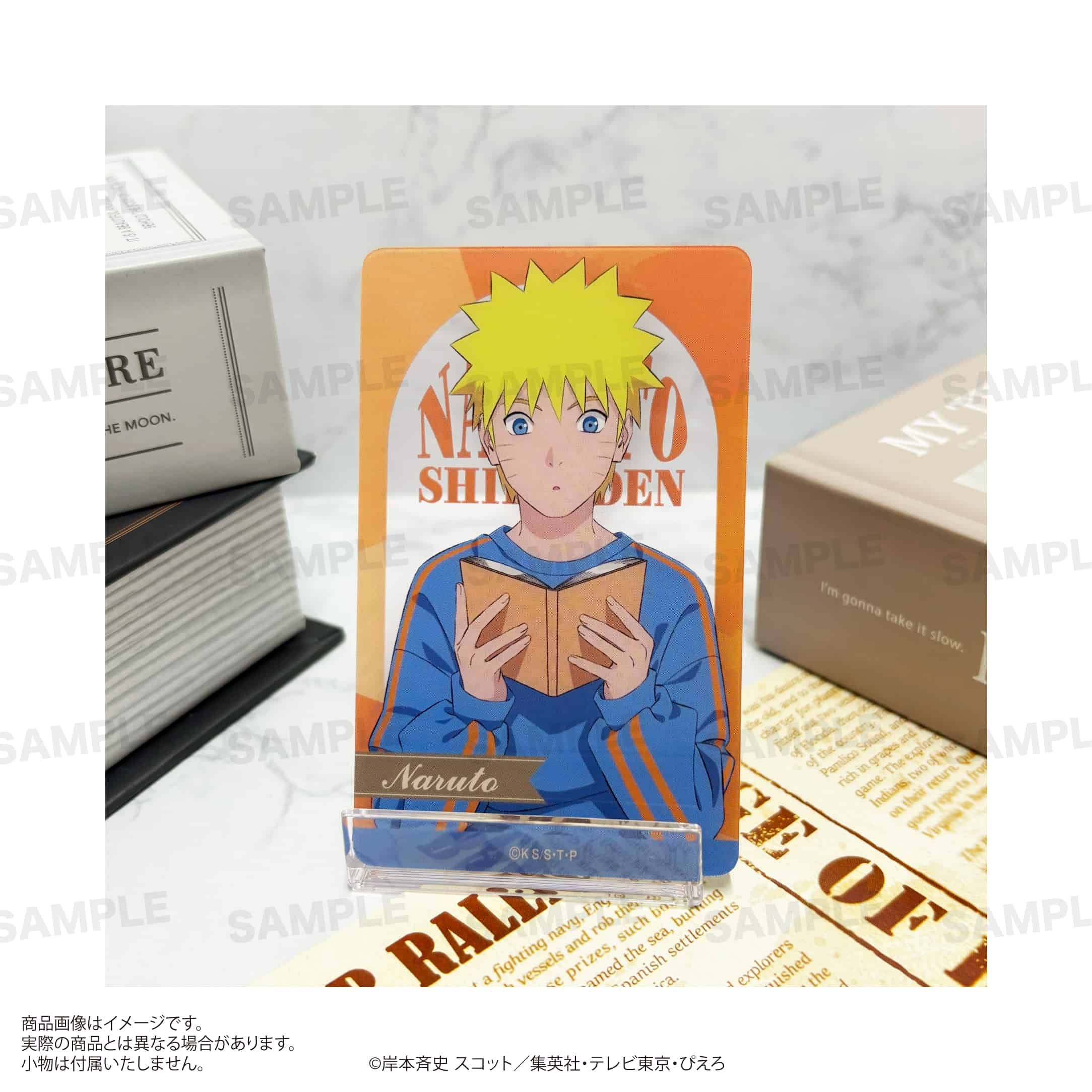 「NARUTO-ナルト- 疾風伝」トレーディングクリアシート（読書ver.）BOX