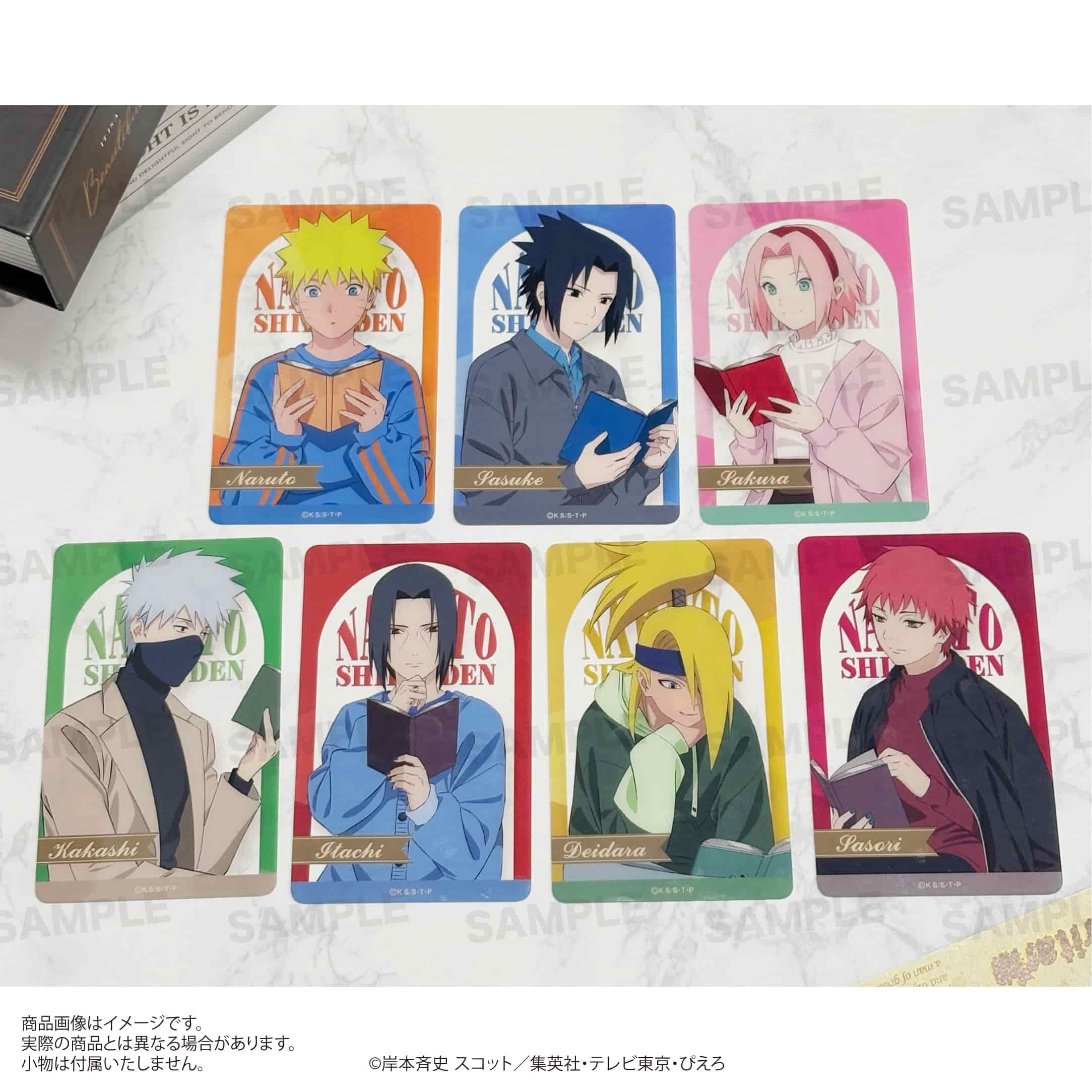 「NARUTO-ナルト- 疾風伝」トレーディングクリアシート（読書ver.）BOX