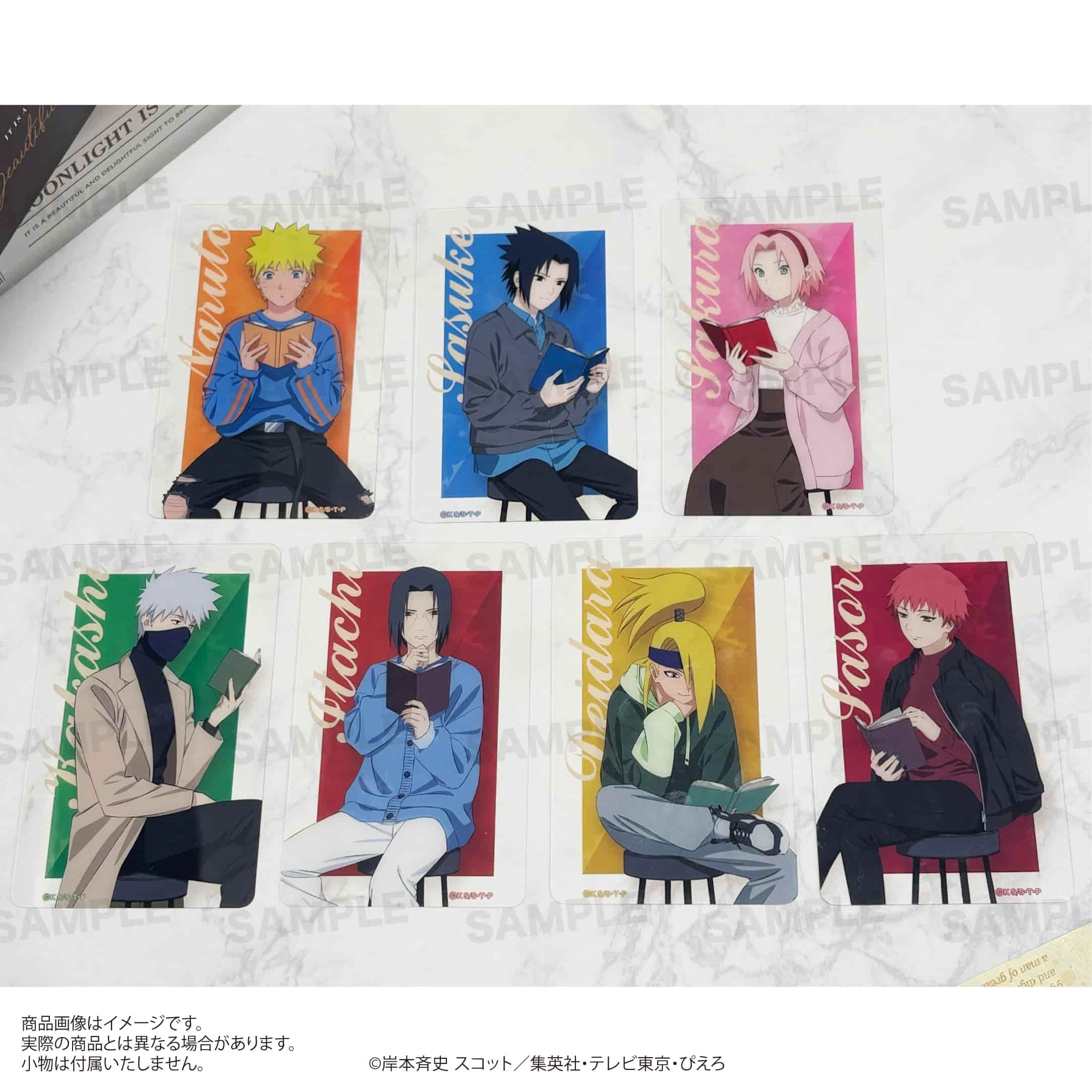 「NARUTO-ナルト- 疾風伝」トレーディングクリアシート（読書ver.）BOX