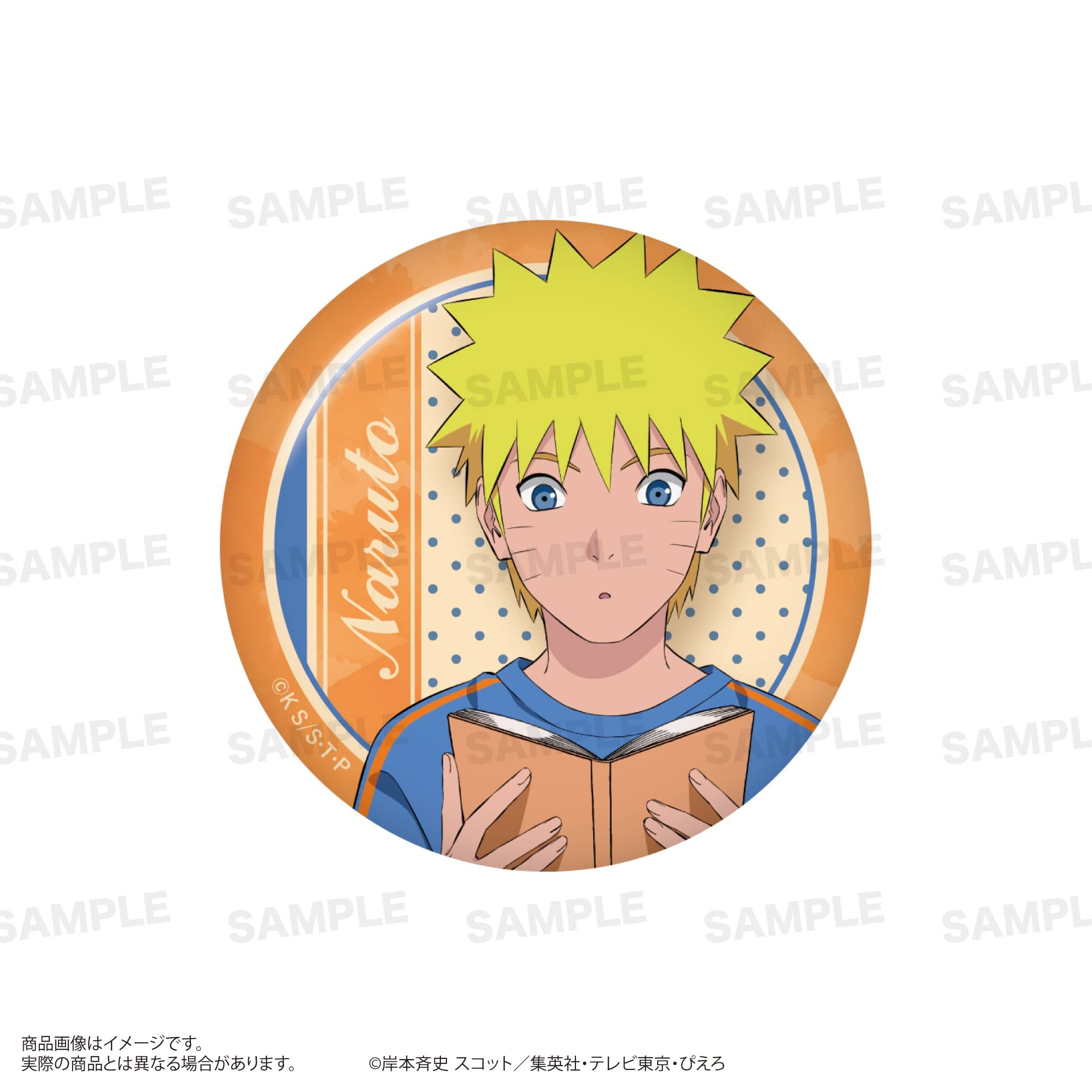 「NARUTO-ナルト- 疾風伝」トレーディング缶バッジ（読書ver.）BOX