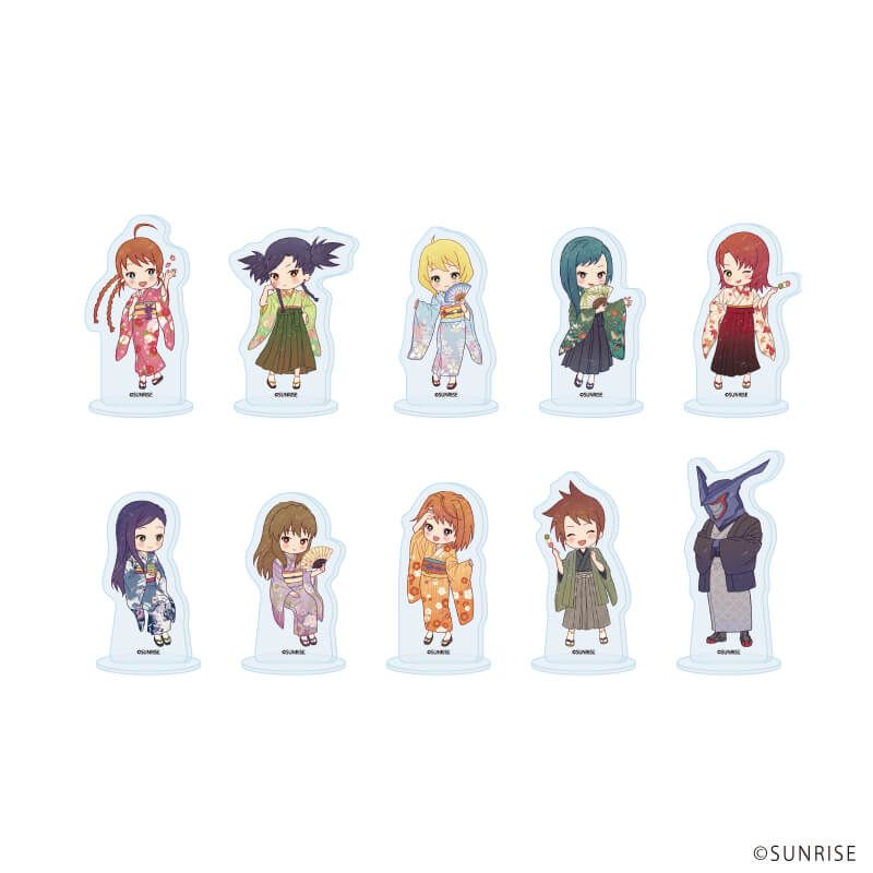 アクリルぷちスタンド「舞-乙HiME」01/コンプリートセット(全10種)(レトロアートイラスト)