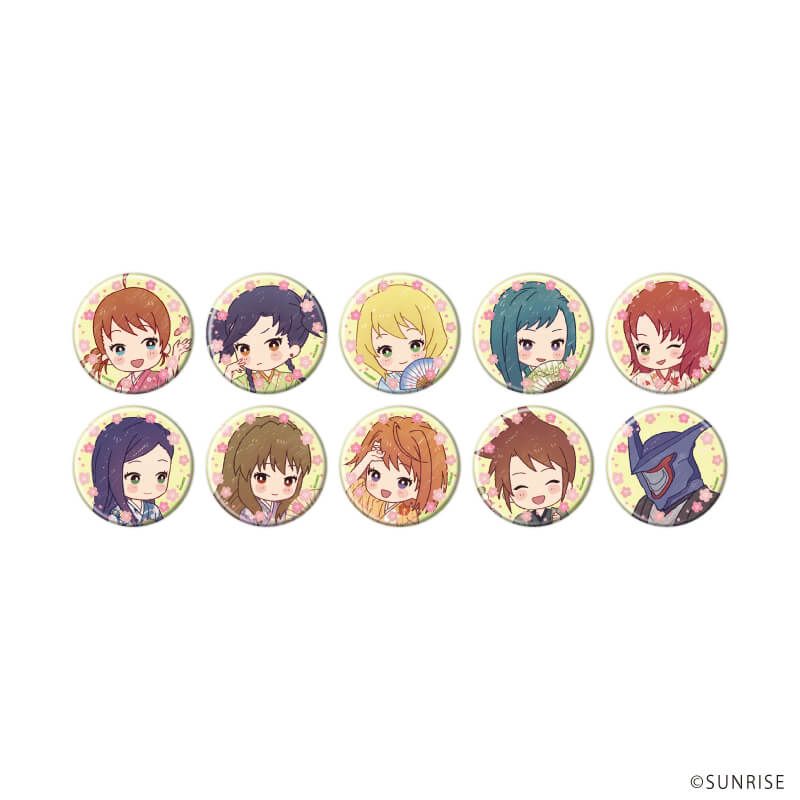 缶バッジ「舞-乙HiME」01/トレーディング(10種)(レトロアートイラスト)