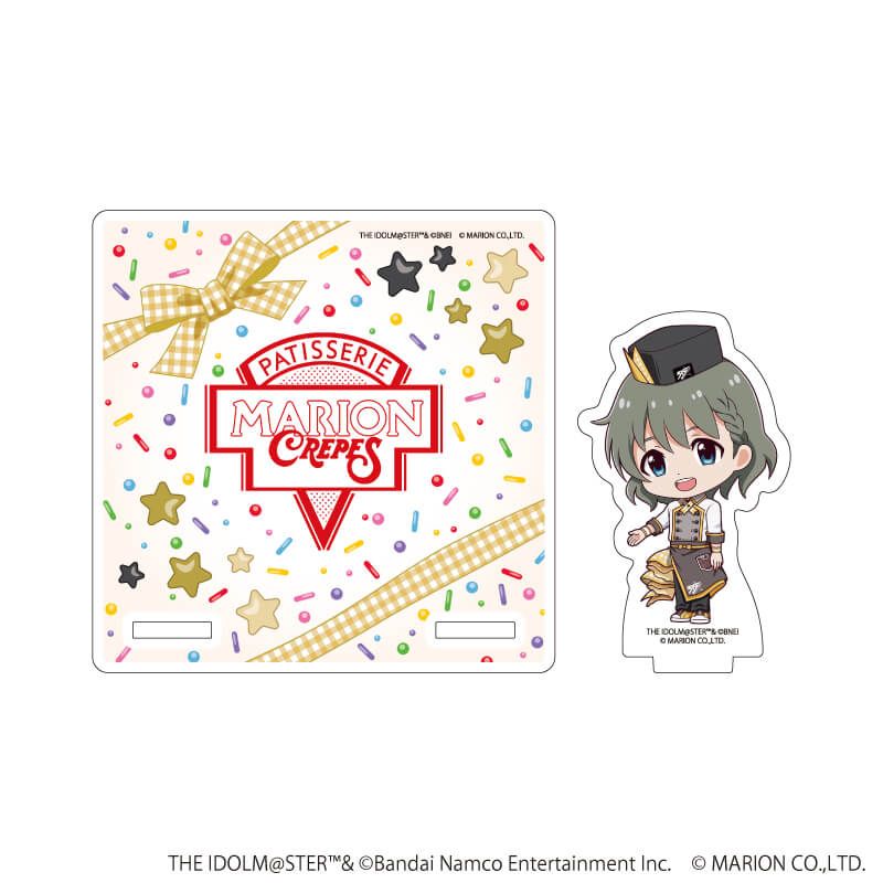 アクリルコースタースタンド「アイドルマスター SideM」06/卯月 巻緒 クレープ屋ver.(ミニキャライラスト)