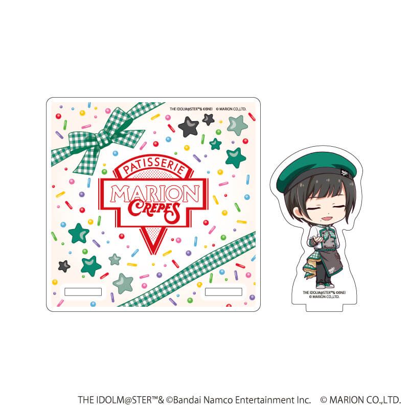 アクリルコースタースタンド「アイドルマスター SideM」05/東雲 荘一郎 クレープ屋ver.(ミニキャライラスト)