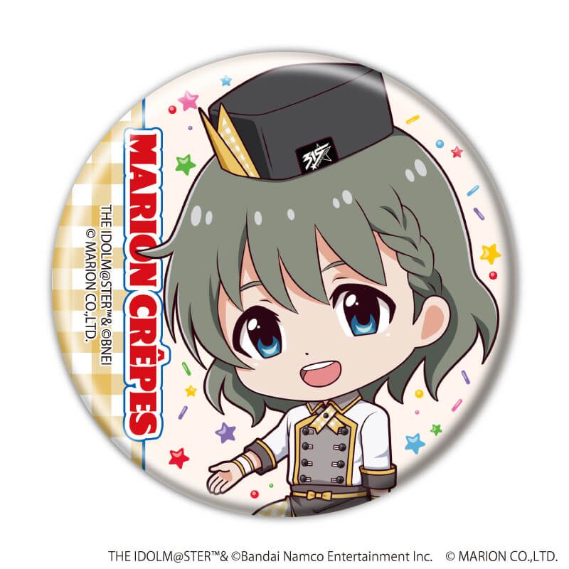 缶バッジ「アイドルマスター SideM」42/クレープ屋ver. コンプリートセット(全6種)(ミニキャライラスト)