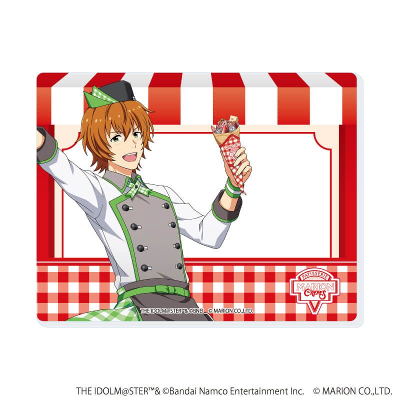 アクリルカード「アイドルマスター SideM」22/クレープ屋ver. コンプリートセット(全6種)(描き下ろしイラスト)